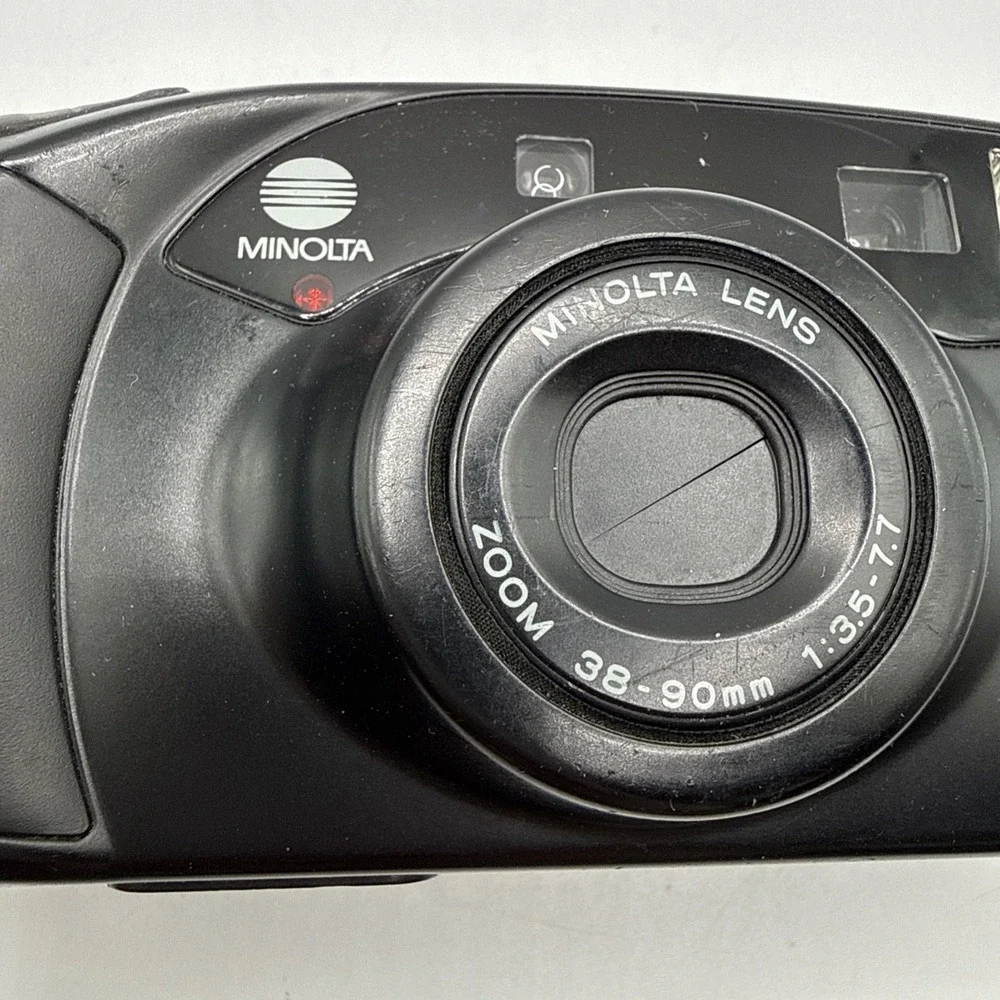 Minolta 90EX 35mm Point & Shoot Film Camera Powers Up/Flash‎ Doesn't Work As Is